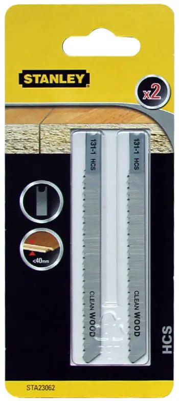 Tehe sharre orbitale Stanley STA23062, për dru, set 2 copë