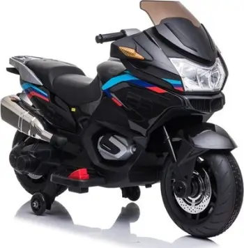 Motor elektrik lodër për fëmijë XMX609, bateri 12V, rrota EVA, i zi