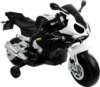 Motoçikletë lodër elektrike Lean Sport BMW S1000RR, 12V, me drita LED, e zezë