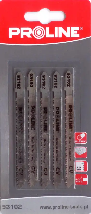 Tehe sharre elektrike Pro-Line 93402, për dru, 75mm, set 5 copë