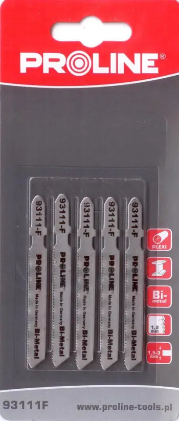 Tehe sharre elektrike Pro-Line 93111F, bi-metal, 50mm, set 5 copë