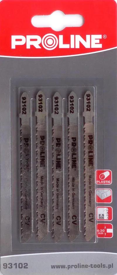Tehe sharre orbitale Pro-Line 93102, 5 copë, 100mm, 10TPI - 1