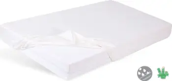 Çarçaf mbrojtës Matex Waterproof Bamboo, 140x70 cm, pambuk bambuje, i bardhë