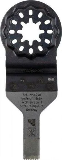 Teh sharrë zhytëse Wolfcraft 4240000, 1 copë, prerje precize - 2
