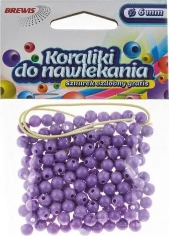 Rruaza dekorative BREWIS Little Pearls, 6mm, MIX colors, 16g