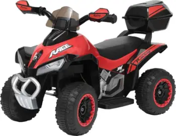 Motor lodër elektrik Micron Quad 6V, 3 km/h, 78.5×40.5×46 cm, i kuq