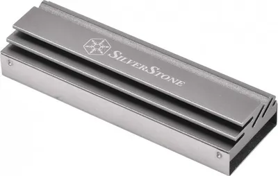 Ftohës SSD SilverStone TP04, për M.2, alumini, gri - 1