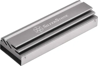 Ftohës SSD SilverStone TP04, për M.2, alumini, gri - 2