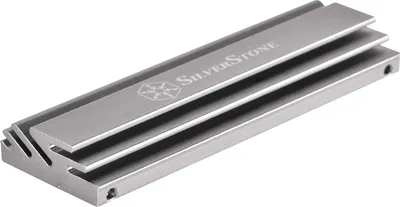 Ftohës SSD SilverStone TP04, për M.2, alumini, gri - 3