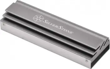 Ftohës SSD SilverStone TP04, për M.2, alumini, gri