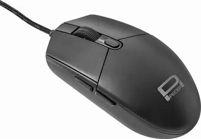 Mouse Pedea FirstOne, optik 2400dpi, me kabllo USB, i zi - 1