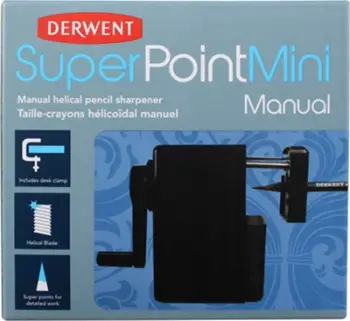 Mprehëse manuale lapsash Super Point Mini, teh spiral, me enë mbetjesh, gri