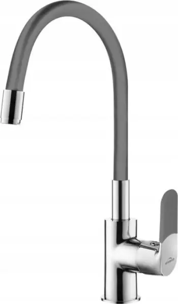 Rubinet kuzhine Invena Joga BZ-32-L05, gryka fleksibile, gri