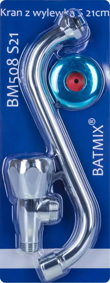 Rubinet lavamani EXEC Batmix S210, gryka rrotulluese, dalje tërheqëse me dush, krom