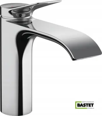 Rubinet lavamani Hansgrohe Vivenis 110, ComfortZone, me shufër mbyllëse, krom