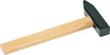 Çekiç druri për fëmijë Goki Hammer, dorezë druri, koka metalike e zezë