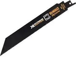 Tehe sharrë reciproke për metal DeWalt Extreme Runtime, 200mm, set 5 copë