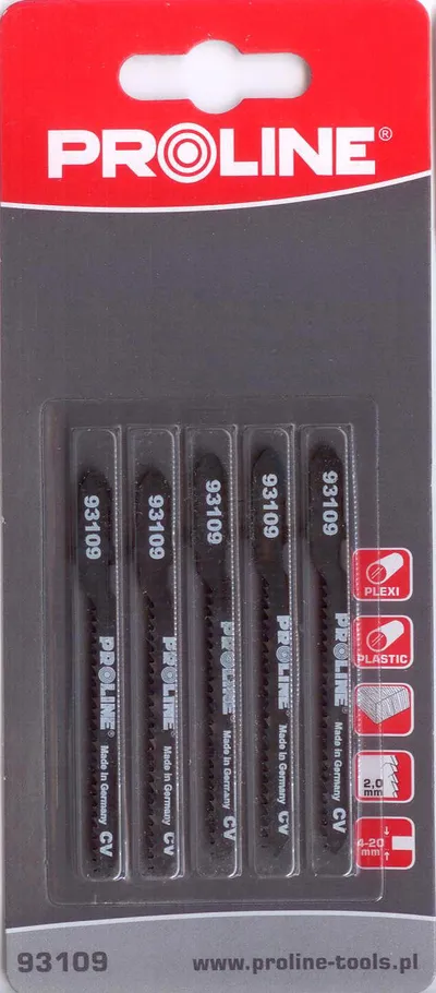 Tehe sharrë pendul Pro-Line 93109, 75mm, set 5 copë, për dru dhe plastikë - 1