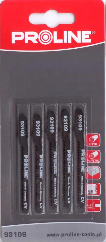 Tehe sharrë pendul Pro-Line 93109, 75mm, set 5 copë, për dru dhe plastikë