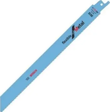 Tehe sharrë për metal Bosch S1122BF, set 25 copë, bi metal, të zeza