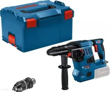 Çekiç rotativ Bosch GBH 18V-28 CF Pro BITURBO, 18V, SDS-Plus, pa bateri, blu