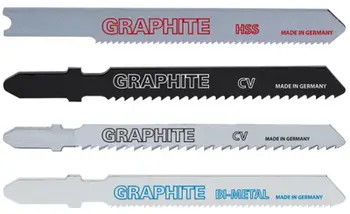 Tehë sharre vertikale Graphite 57H760-25, 10TPI type T, set 25 copë, gri