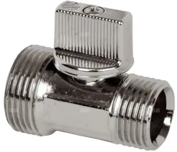 Rubinet sferik mini Arco, 1/2" x 3/4", bronz, krom