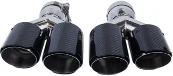 Fund marmite Universal Carbon Gloss, dalje 89mm x2, hyrje 76mm, i zi
