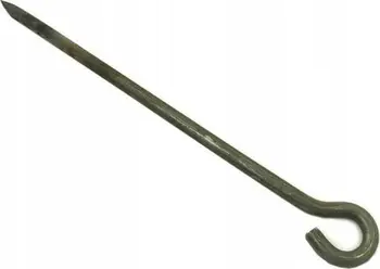 Kunj ankorimi për bagëti, metalik, 12 x 400mm, gri