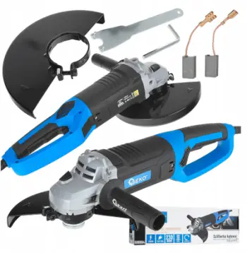 Mulli këndor elektrik Geko G80084, 230mm, 2400W, zi kaltër