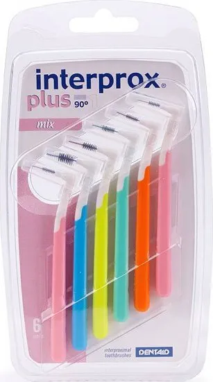 Furça ndërdentare Interprox Plus 90°, set miks, 6 copë - 2