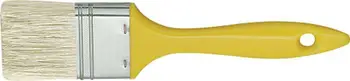 Furçë boje SCHULLER Cod Tail Brush 30mm, dorezë plastike, e verdhë