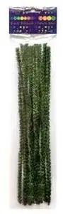 Tela kreativë në formë bredhi Pine, 30 cm, set 12 copë, jeshile