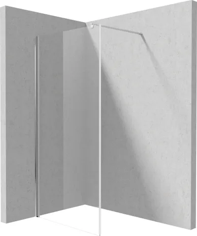Mur dushi Deante Kerria, walk in, 100 cm, krom - 1