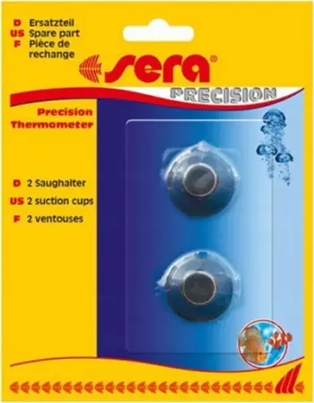 Kupa thithëse Sera për termometër preciz, 4–6 mm, set 2 copë, transparente