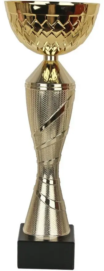 Kupë ceremoniale Tryumf Cup W2180 W2180A, për gara sportive, e artë
