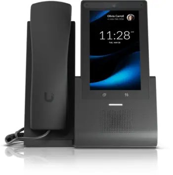 Telefon tavoline Ubiquiti G3 Touch Pro, 5", PoE, i zi