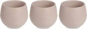 Saksí vetëujitëse Ibergarden, set 3 copë, 6 cm, ngjyrë taupe
