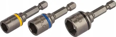Çelës goditës Wolfcraft SW 8, 50mm, magnetik, gri - 2