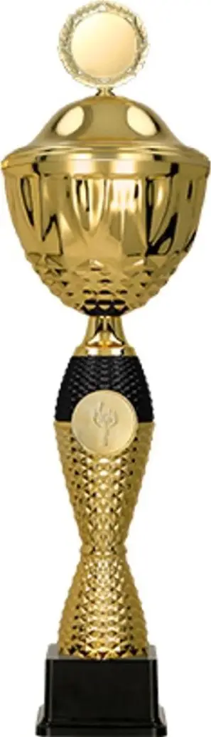 Kupë metalike Tryumf 4221/AP, 56cm, kapak dekorativ, argjendi