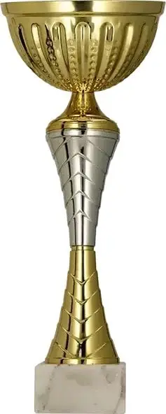 Kupë metalike Tryumf 9271E, 24.5cm, ari argjend