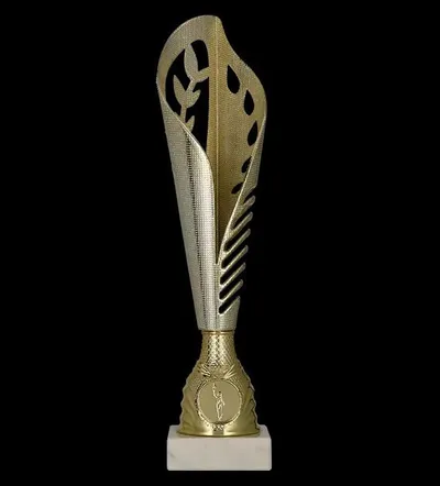 Kupë plastike Victoria Sport Golden, dekorative, e artë - 1