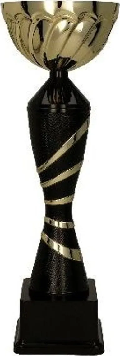 Kupë sportive ORAR BK 7222, metal, 36cm, e zezë e artë - 1