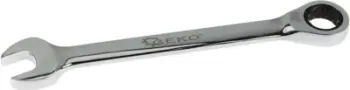 Çelës i kombinuar me ratchet Neo Tools 18mm, çelik krom vanadium, 72 dhëmbë, argjendtë