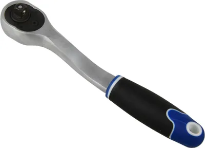 Çelës me klik GEKO Bent Ratchet 1/4", çelik krom vanadium, dorezë ergonomike - 3
