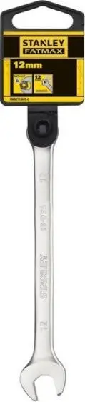 Çelës kombinimi Stanley FatMax Anti Slip, 12mm, çelik krom vanadium, përfundim sateni