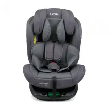 Sedilje auto U-Grow Secure+ R129, 40-150 cm, ISOFIX 360°, gri