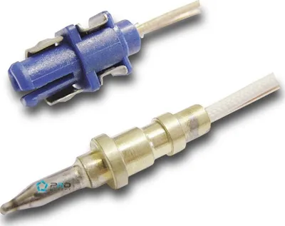 Termoçift për sobë Amica Thermocouple L450, push in, çift, i artë - 1