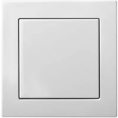 Ndërprerës muri IIJ1 10-203-01 E/B, 1 tast, i bardhë - 1