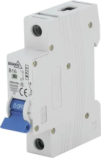 Ndërprerës automatik Bemko A00-S7-1P-B06, 1P, 6A, karakteristikë B